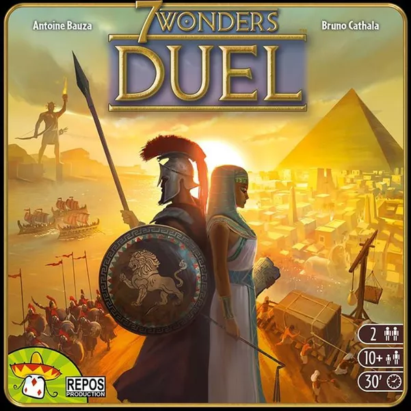 7 Wonders Duel : jeu de cartes en duel à deux joueurs