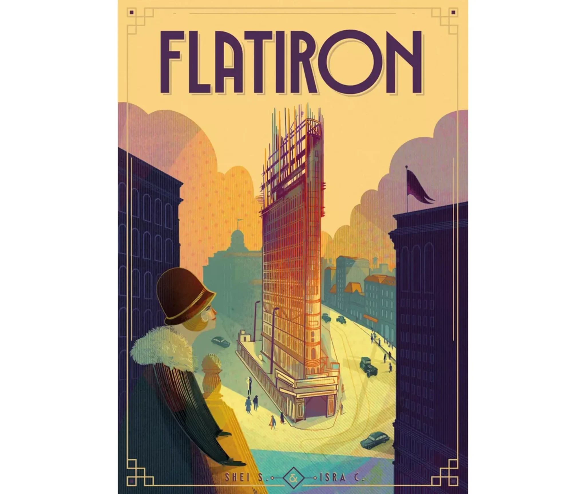 Boîte du jeu Flatiron édité par Ludonova