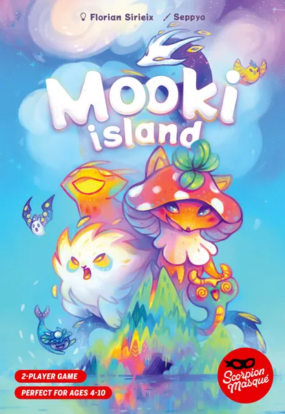 Boîte du jeu L'Île des Mookies pour 2 joueurs dès 4 ans