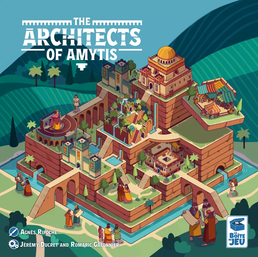 Les Architectes d'Amytis : jeu de plateau en duel à deux joueurs